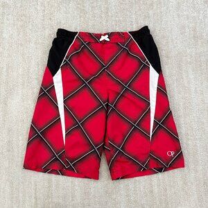 3 for $6 Op Boys Plaid Swim Trunks XL 14-16 Flawed